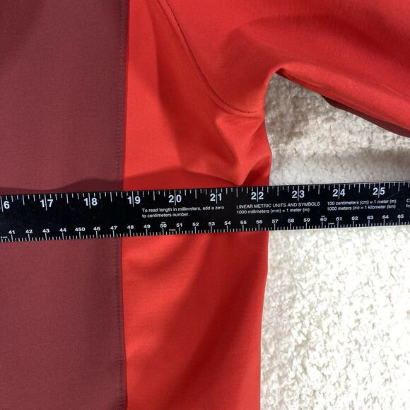 Solaris Jacket Mens Sz Med Red Full Zip Soft Polyester Zip Pockets Hooded Soft - Picture 11 of 12